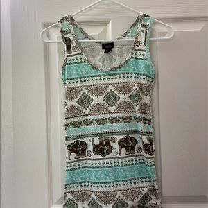 Rue21 Elephant Tank Top